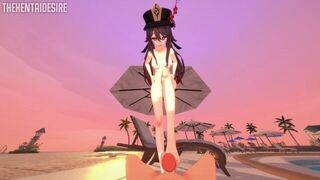 Hu Tao Feet Love Hentai Genshin Impact - porn video