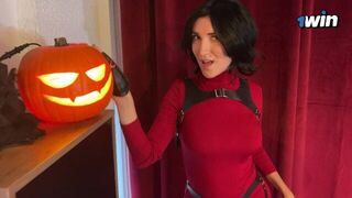 HALLOWEEN Ada Wong forgot to put on her panties and was well fucked - porn video