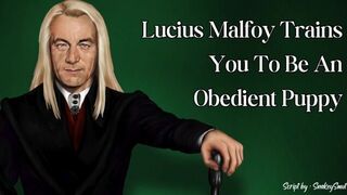 Lucius Malfoy Trains You To Be An Obedient Puppy - porn video