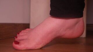 Sultry BBW Foot Tease Promo - porn video