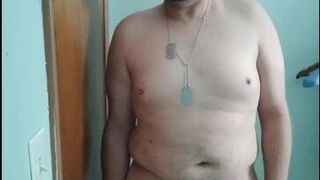 Chubby white man nude - porn video