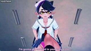 Callie Splatoon Feet Hentai POV - porn video