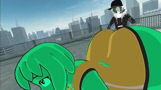 Plowing a Slime Girl - porn video