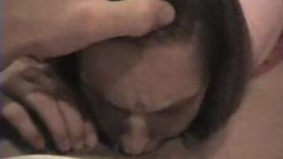 Wife deepthroats and swallows - porn video