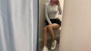 Leather skirt with a biker ass you want to lick - porn video